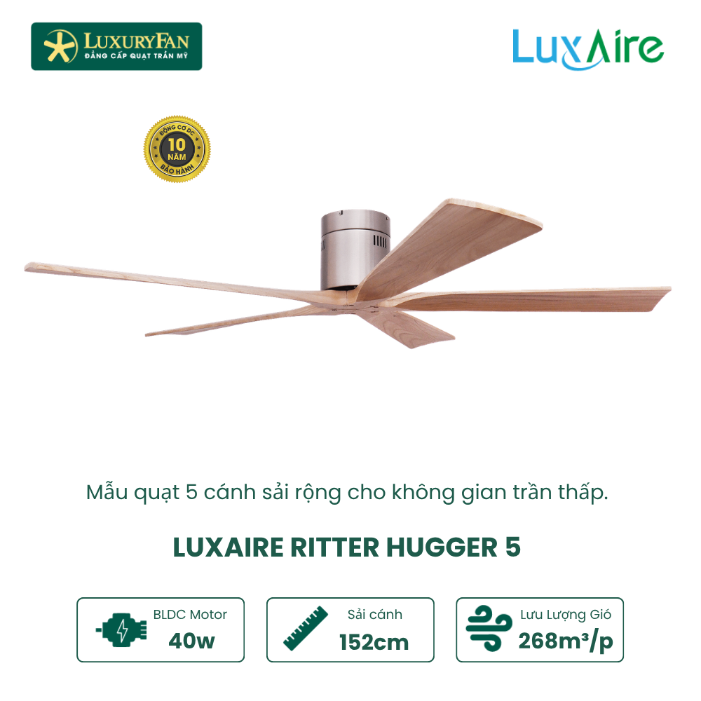 LUXAIRE RITTER HUGGER 5
