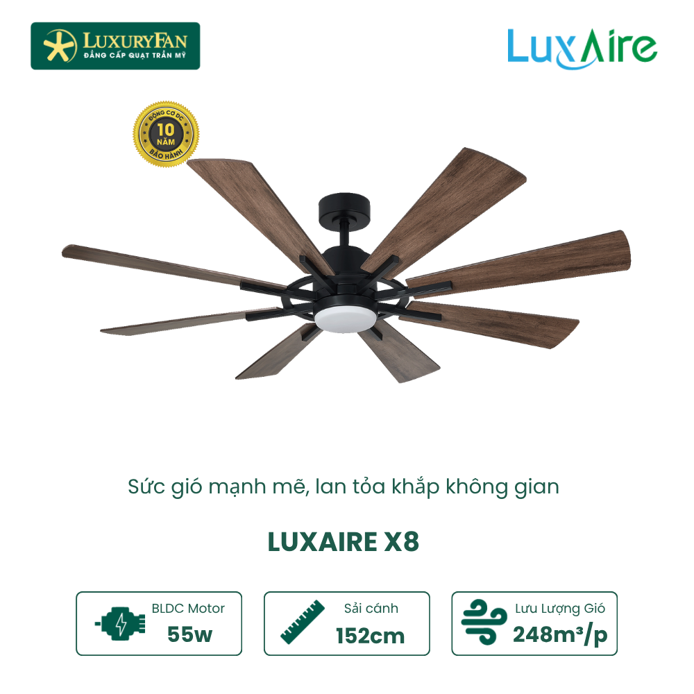LUXAIRE X8 (1)