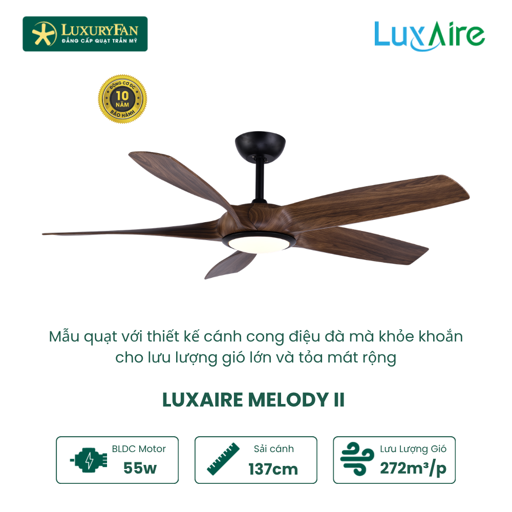 LuxAire Melody II (2)