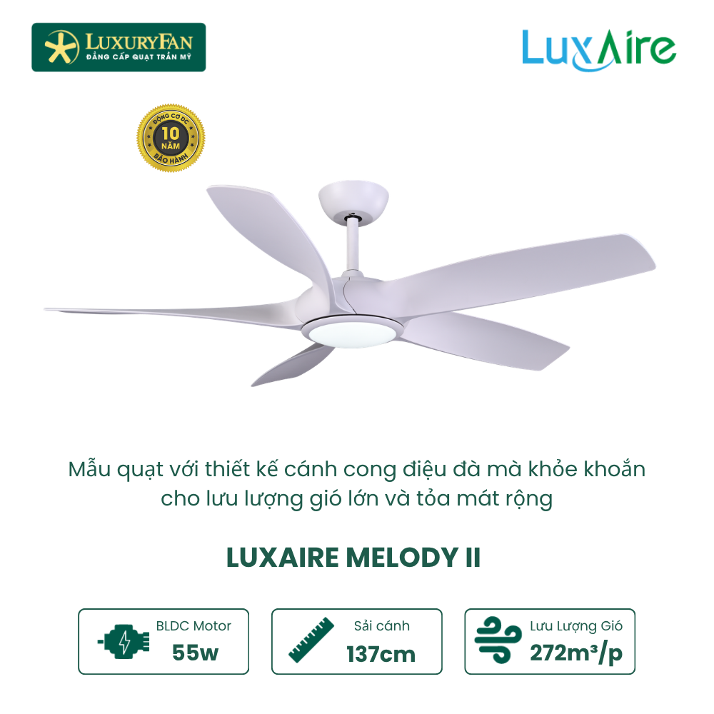 LuxAire Melody II (6)