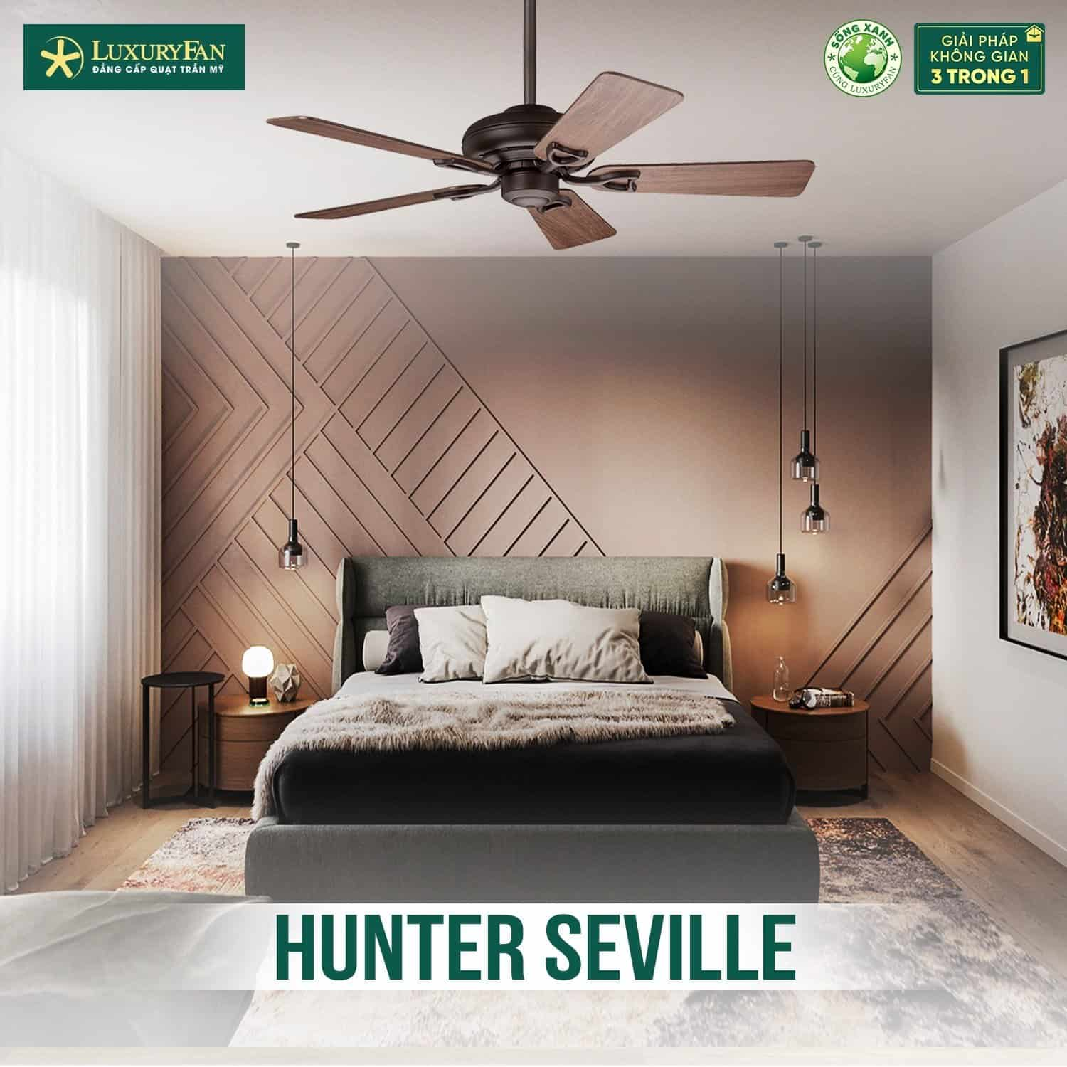 Hunter Seville II được yêu thích tại nhiều khách sạn, resort danh tiếng