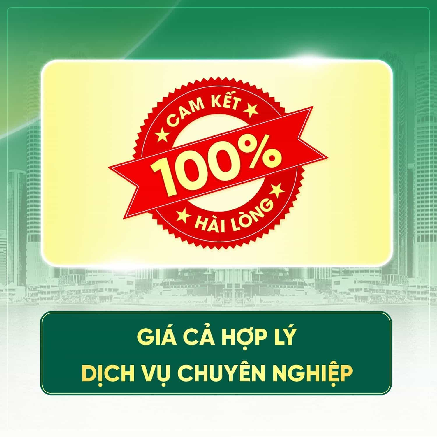 Cam kết 100% hài lòng dịch vụ khách hàng LuxuryFan