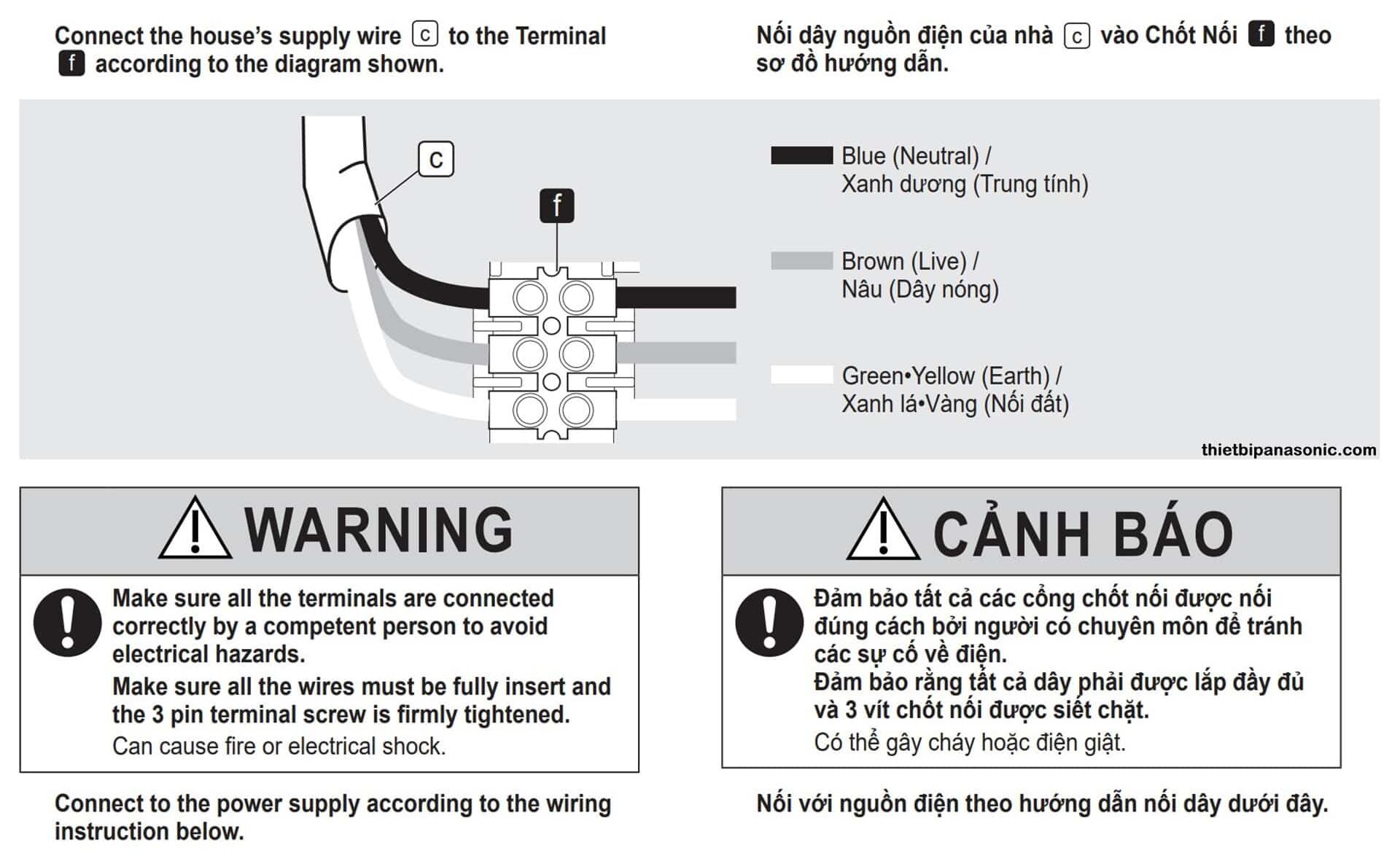 Cách đấu dây điện quạt trần