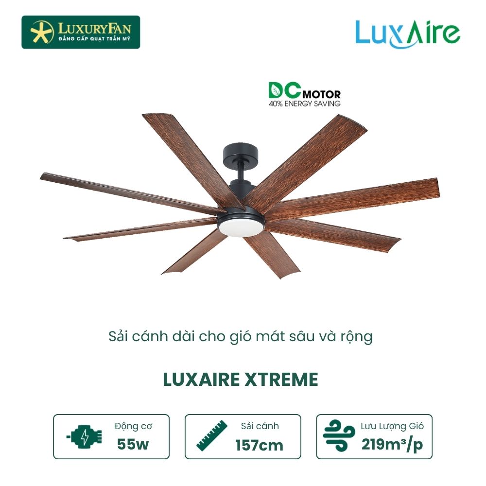 Quạt trần LuxAire Xtreme
