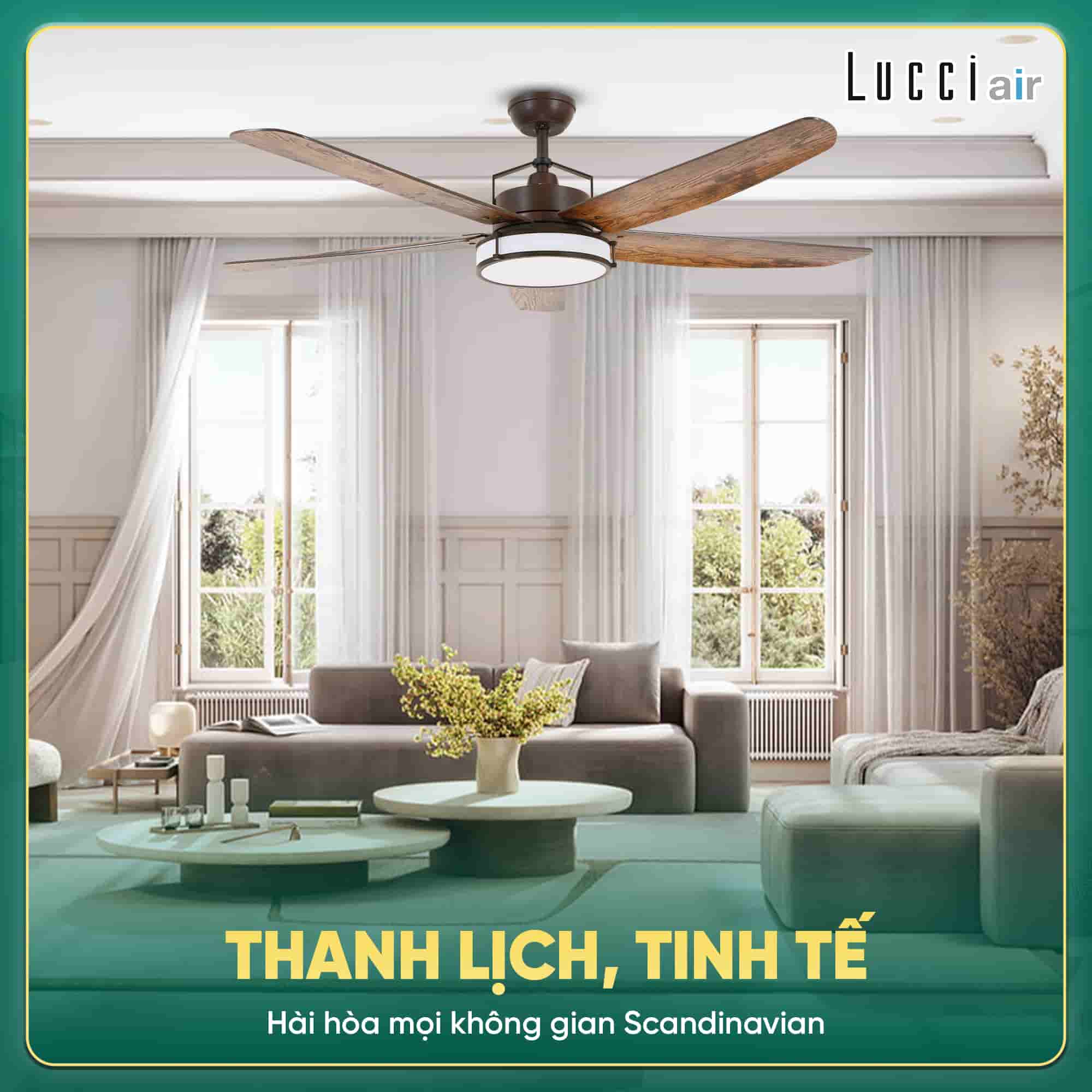 Quạt trần Lucci LouisVille