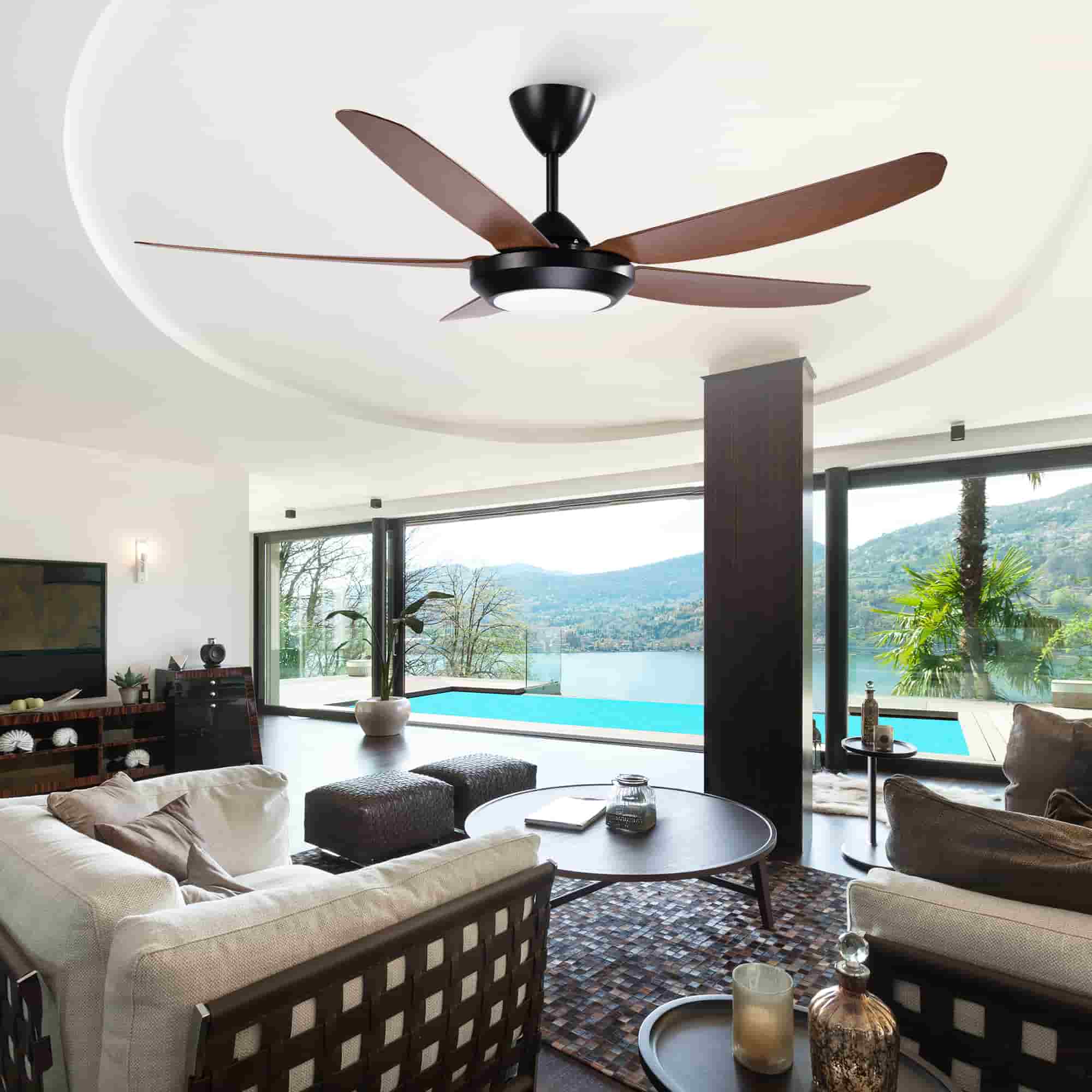 Quạt trần mát nhất LuxAire Simple