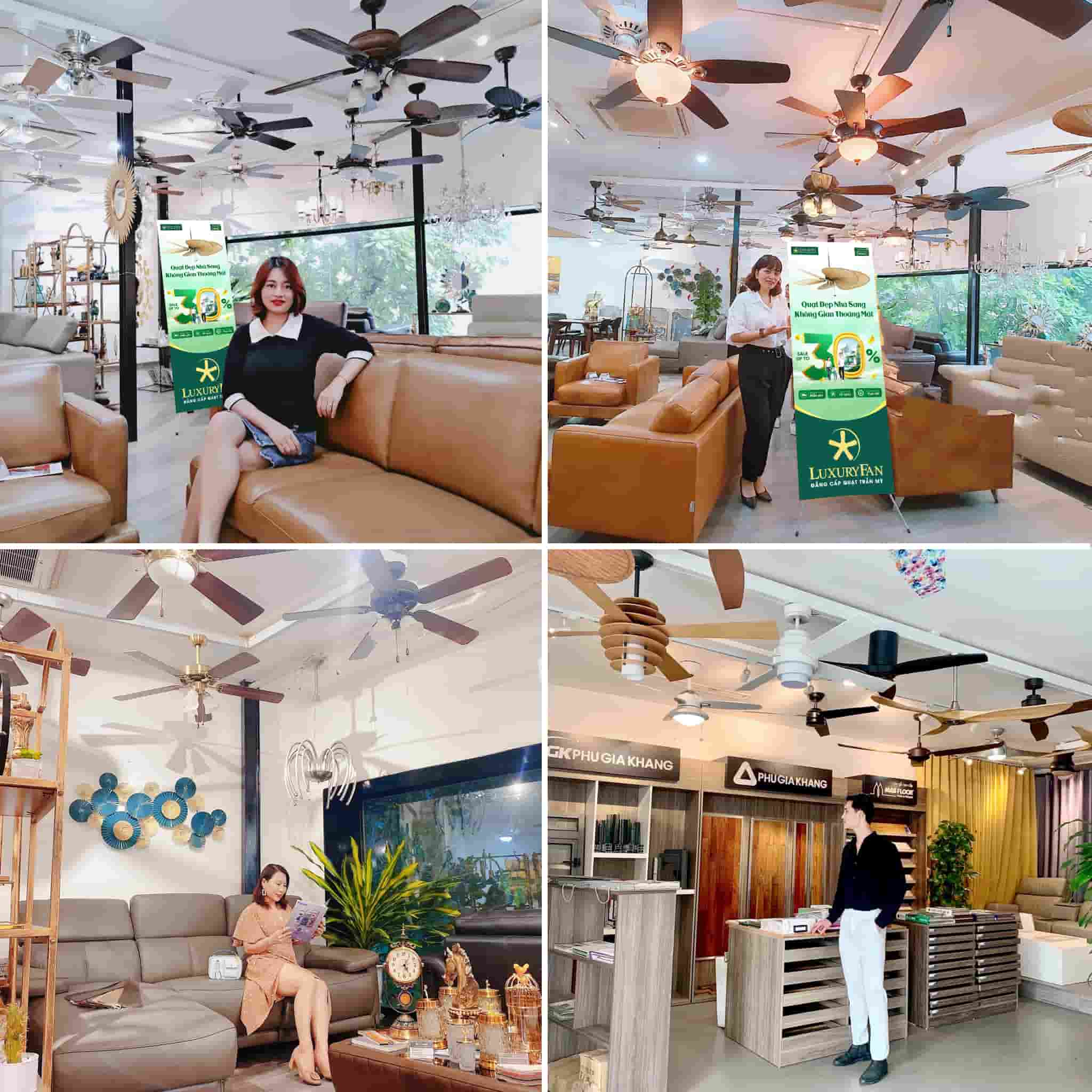 Địa chỉ mua quạt trần Hải Phòng uy tín