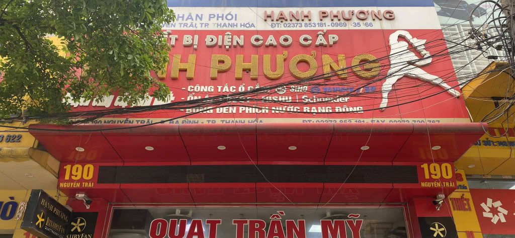 Đại lý quạt trần LuxuryFan - Hạnh Phương