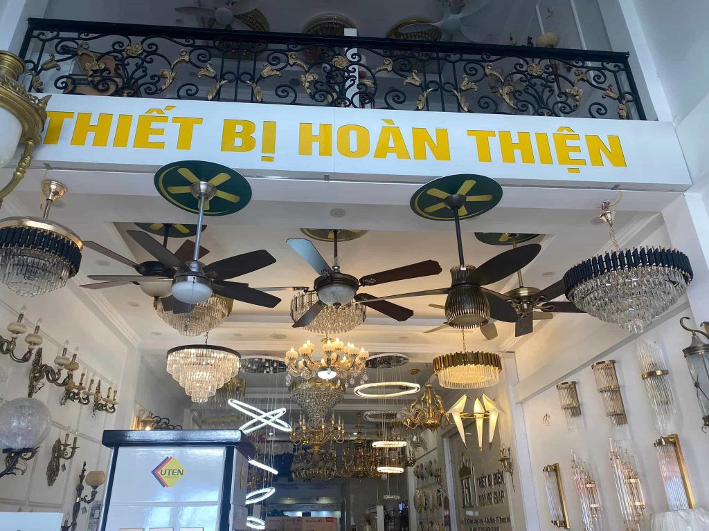 Quạt trần Thanh Hóa chính hãng, chất lượng