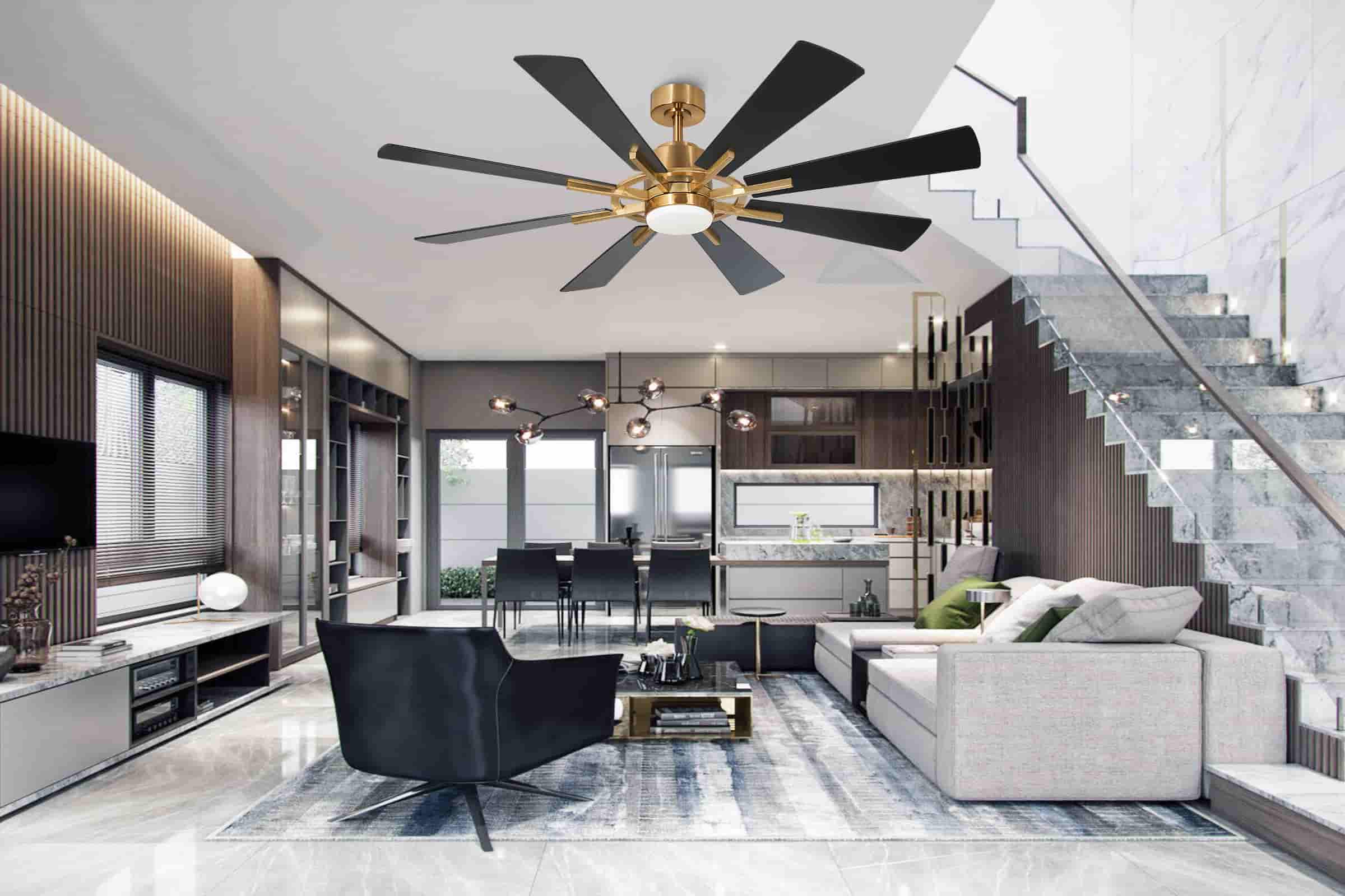 Quạt trần DC LuxAire X8