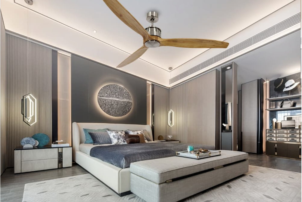 Quạt trần LuxAire cho phòng ngủ