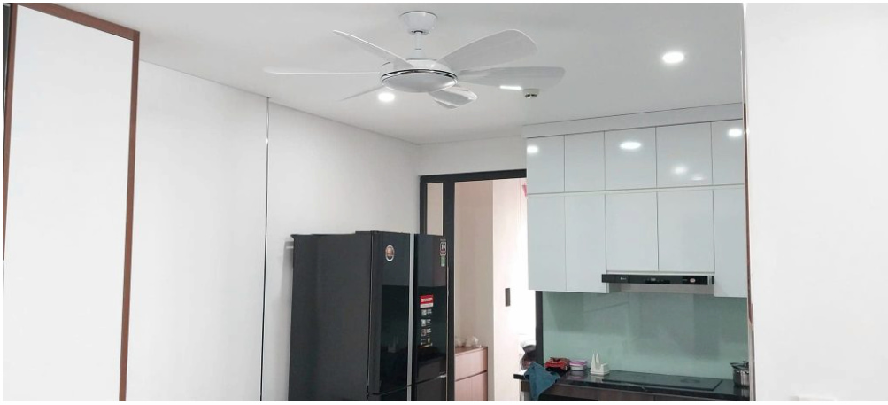 Quạt trần LuxAire Daisy DA526WH điều khiển từ xa