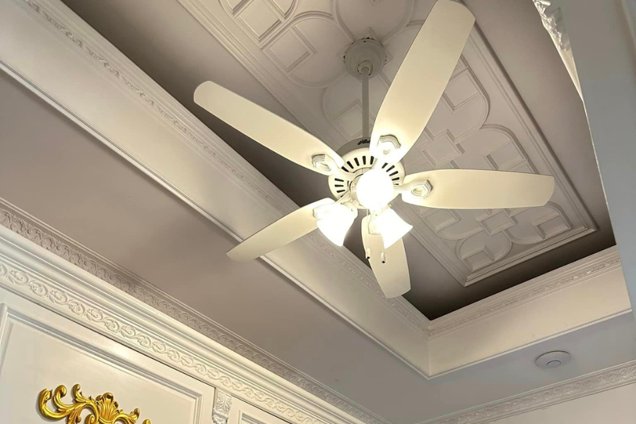 Giải pháp 3 trong 1: làm mát, chiếu sáng & trang trí