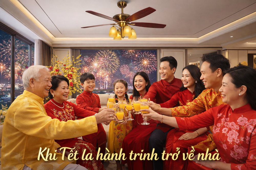 Thông qua sự đồng hành cùng “Lộc Xuân 5”, LUXURYFAN mong muốn gửi gắm một giá trị lâu dài: “lộc” không chỉ là vật chất, mà là sức khỏe, sự bình yên và cảm giác được trở về đúng nghĩa.