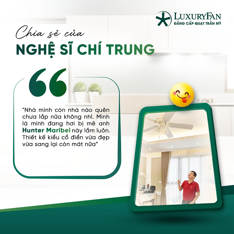 Nghệ sĩ Chí Trung: Càng dùng càng mê