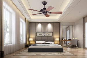 Quạt trần sử dụng điều khiển từ xa tại LuxuryFan
