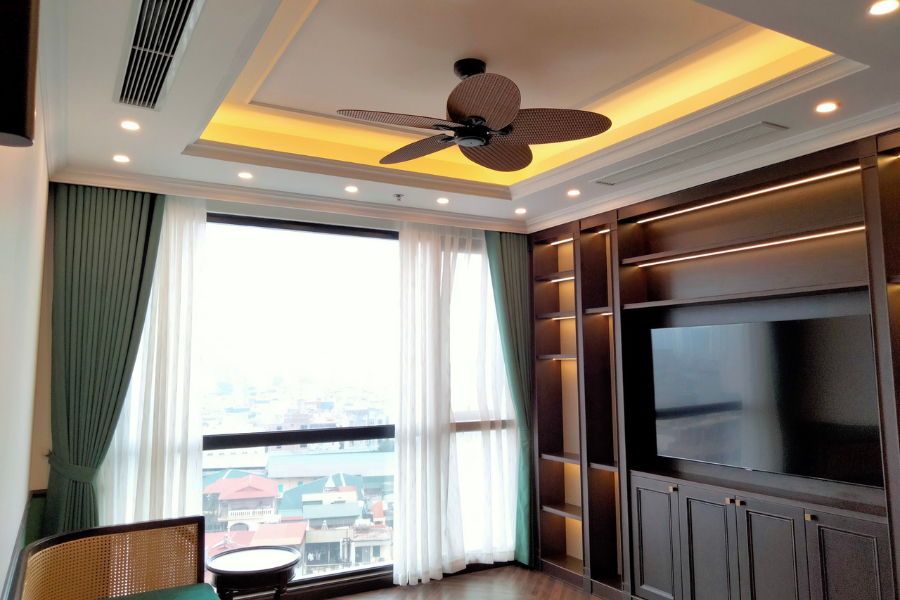 Quạt trần Úc Lucci - Hơi thở phóng khoáng