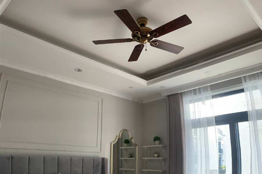 Kinh nghiệm chọn quạt trần phòng ngủ phù hợp