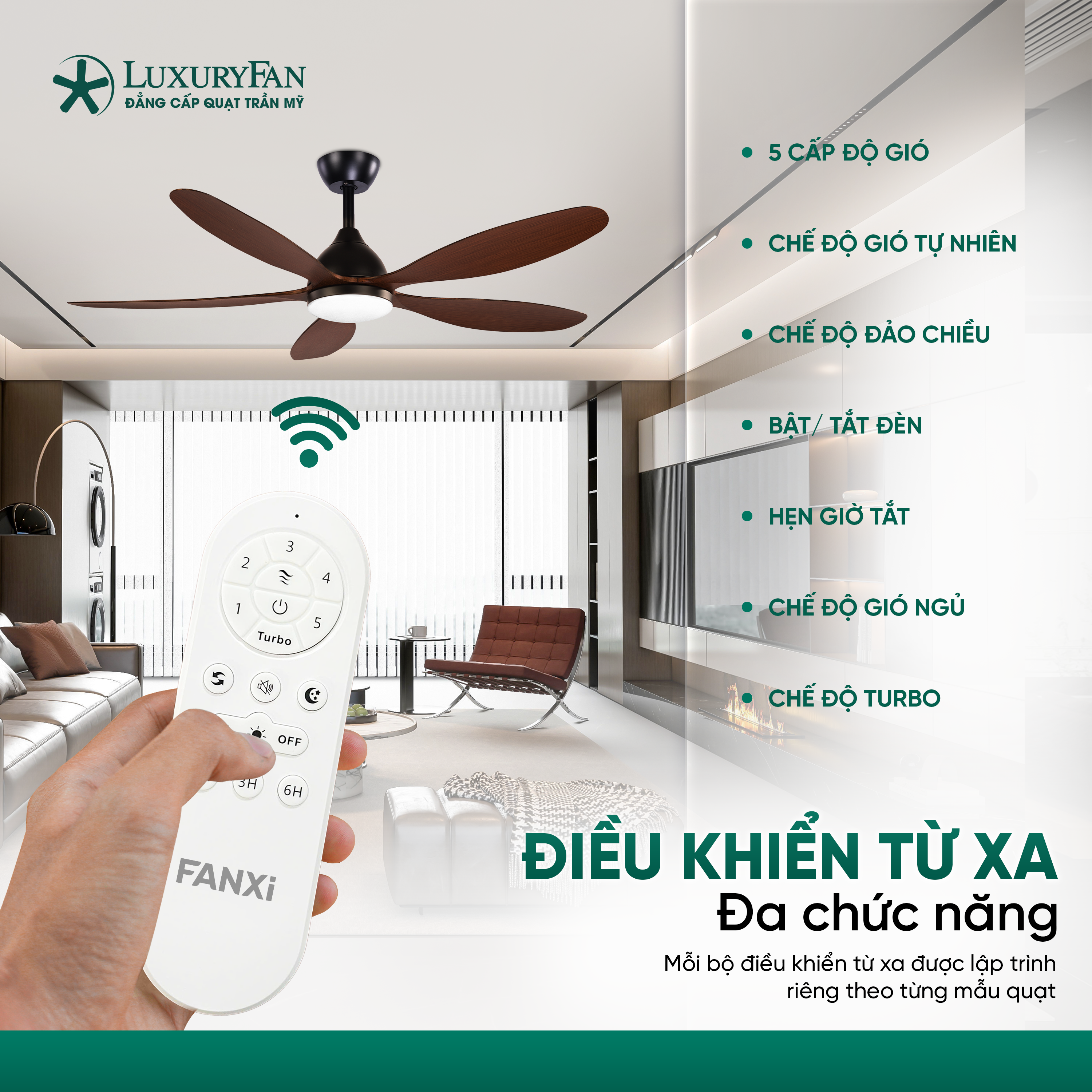 Điều khiển từ xa đa chức năng