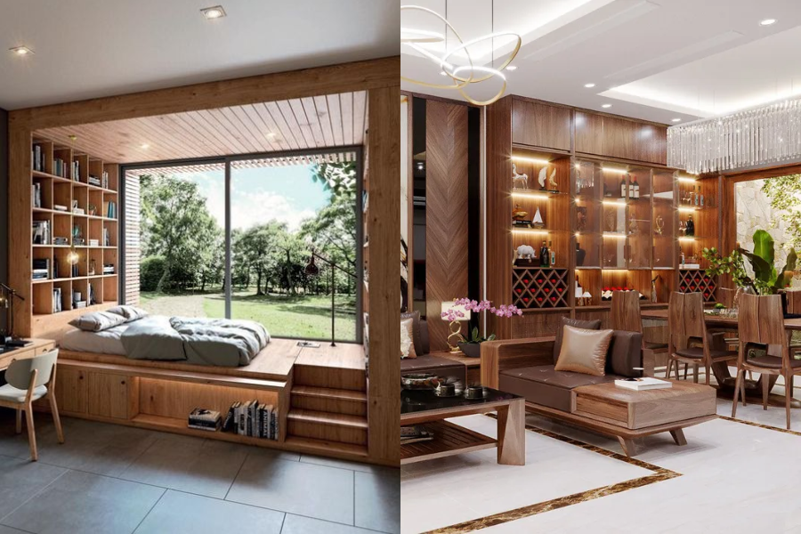 Gỗ Plywood ứng dụng rất nhiều trong đời sống và sản xuất