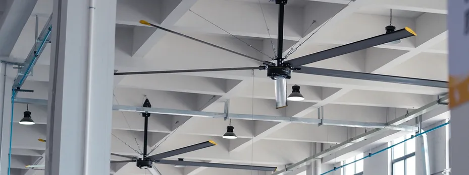 Ứng dụng của quạt trần công nghiệp Zephys