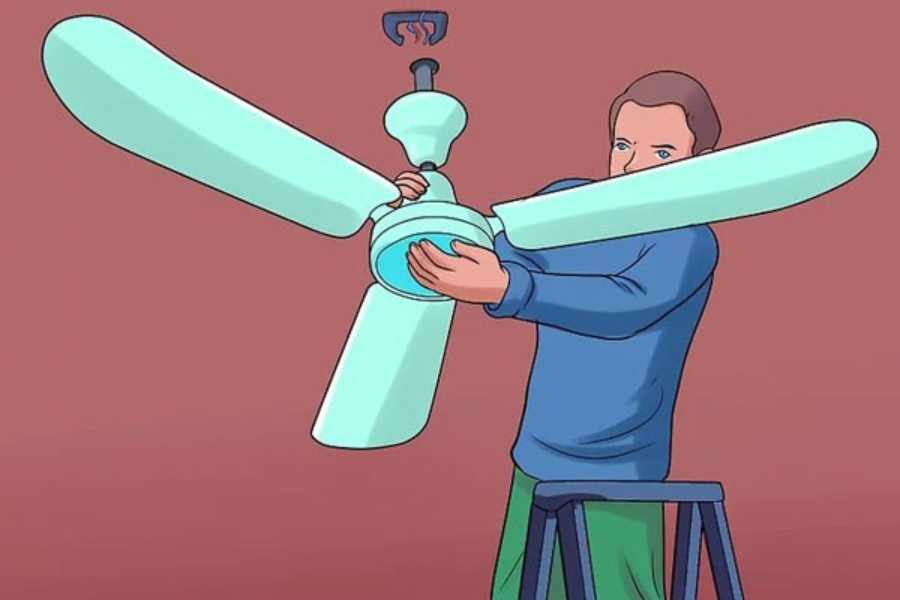 Các tháo quạt trần áp dụng khi nào?